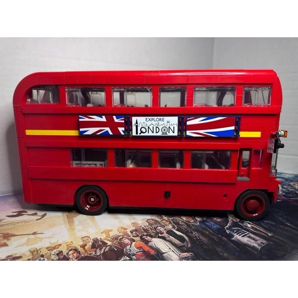 LEGO Creator Expert 10258 London Bus 100% Complete Great Shape No Box Or Manual
